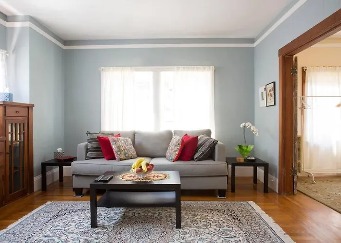 4 Berkeley Furnished Apartment - 2 Beds Laundry And Parking